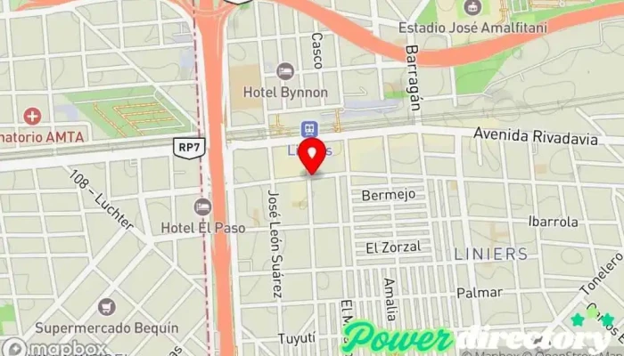 mapa de Credito Falcon SA Banco en Cdad. Autónoma de Buenos Aires