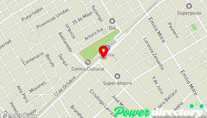 mapa de CREDITOS CANNING Agencia de préstamos, Consultora financiera en Gran Buenos Aires