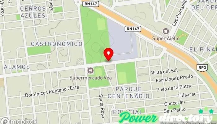 mapa de CRITD GEPU Fisioterapeuta en San Luis