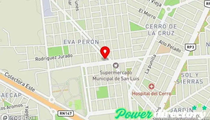 mapa de CROISSANT Panadería en San Luis