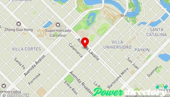 mapa de CROK - Centro de Rehabilitación Osteopático Kinésico Kinesiólogo en Resistencia