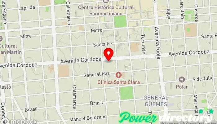mapa de Diagnosis Centro de diagnóstico en San Juan