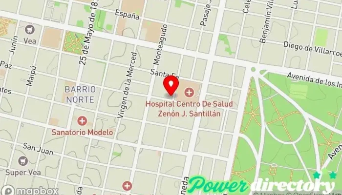 mapa de Don Genuario Panetteria Panadería en San Miguel de Tucumán