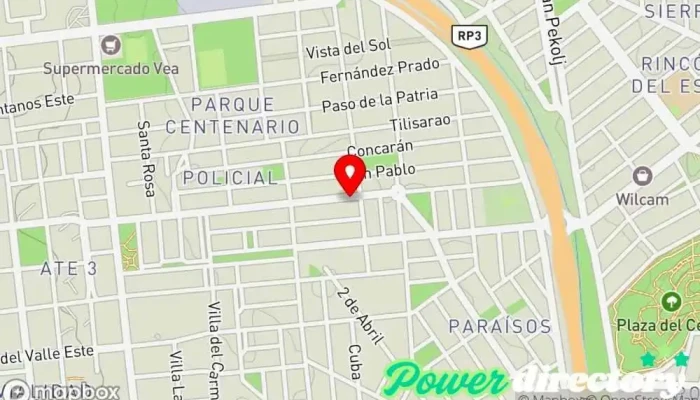 mapa de Donato Panadería Panadería en San Luis