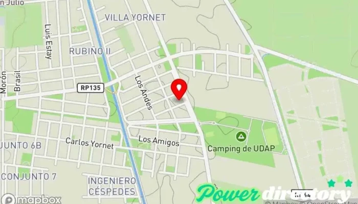 mapa de Dulce Antojo Pastelería en Rivadavia