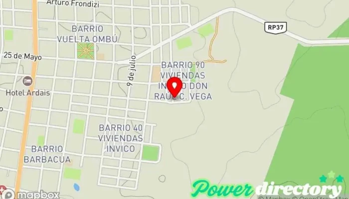 mapa de Dulces caprichos Panadería en Gdor. Virasoro