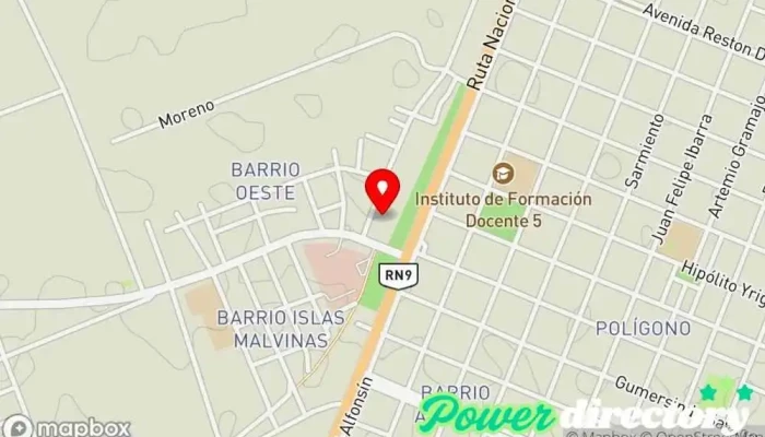 mapa de Dulces EM-AR Pastelería en Villa San Martin