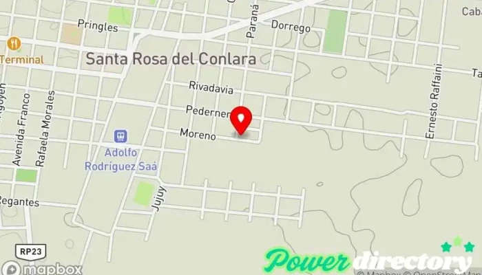 mapa de Dulzuras Emma Panadería en Santa Rosa del Conlara