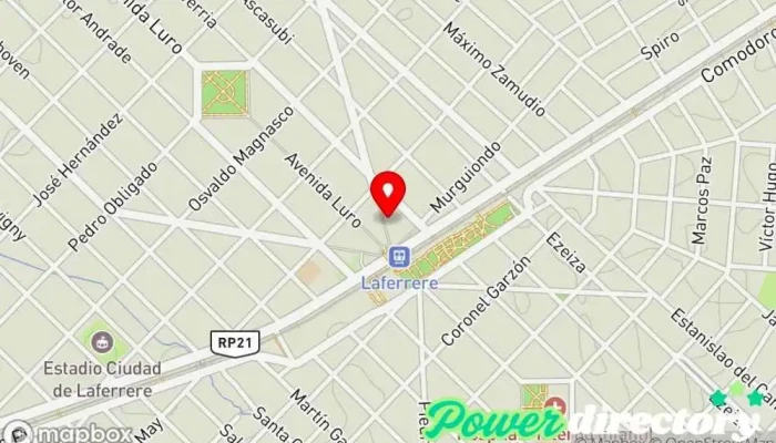 mapa de Efectivo Sí Laferrere Agencia de préstamos en Gregorio de Laferrere
