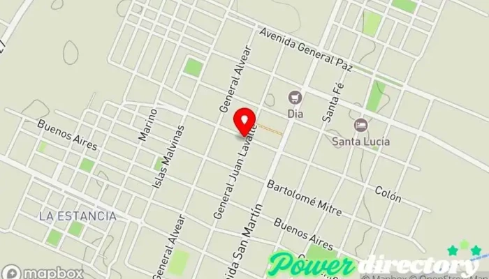 mapa de Ekilibrium Centro Kinésico De Rehabilitación Kinesiólogo en Santa Lucía