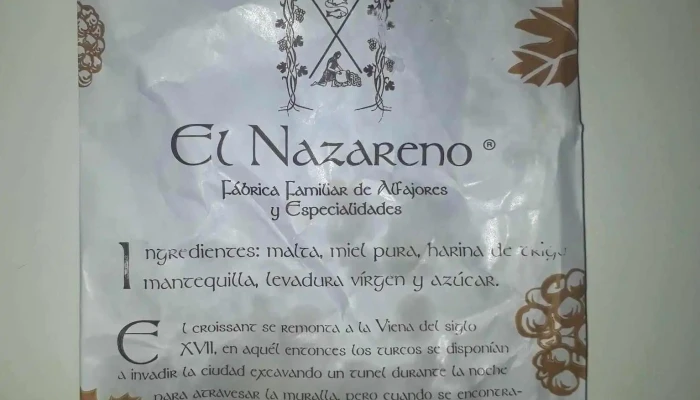 El Nazareno Fabrica Familiar De Alfajores Y Especialidades Carta - Merlo