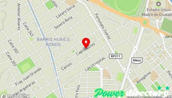 mapa de Emma - Panaderia & Almacen Panadería en Santiago del Estero