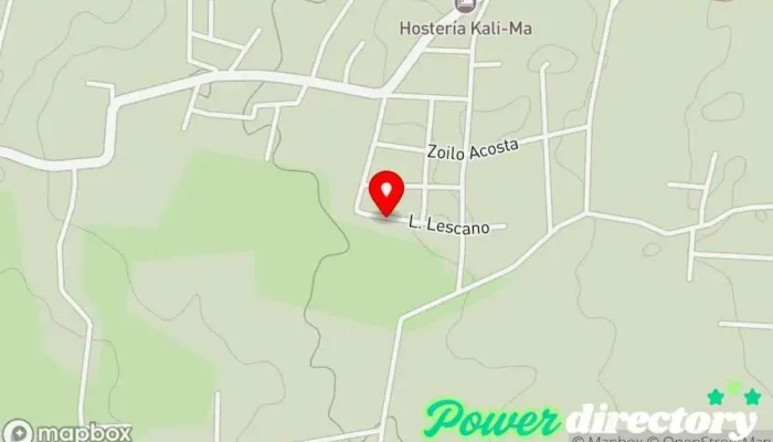 mapa de Espacio El Cruce Centro médico en Villa de Las Rosas