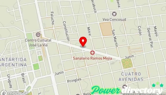 mapa de España Internación Centro de rehabilitación en San Luis
