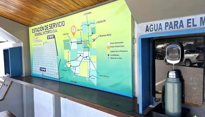 Estacion Ypf -  Interior - Victorica