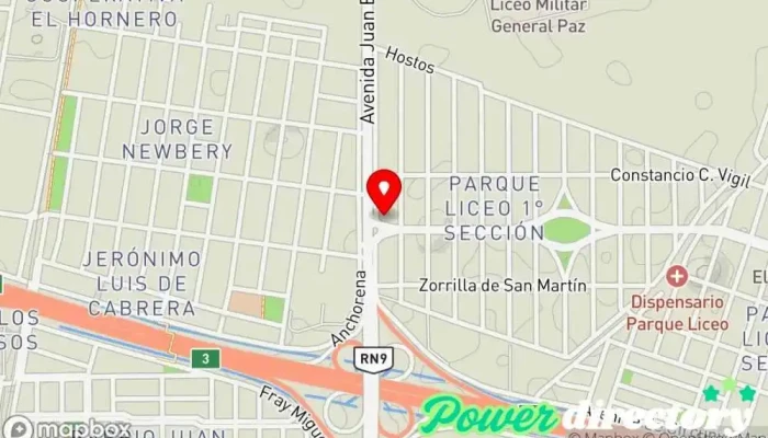 mapa de Etika Medical Clínica de fisioterapia, Centro de depilación láser, Centro médico en Córdoba