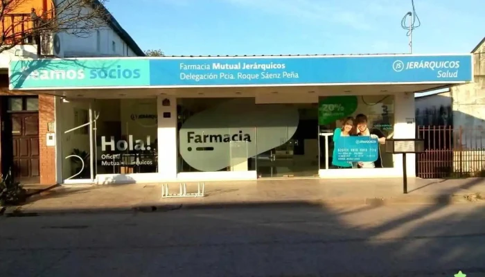 Farmacia Mutua y Oficina Jerárquicos Salud - Presidencia Roque Sáenz Peña - John F. Kennedy 747