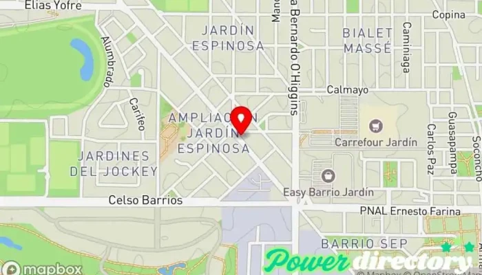 mapa de Fisio Fisioterapeuta en Córdoba