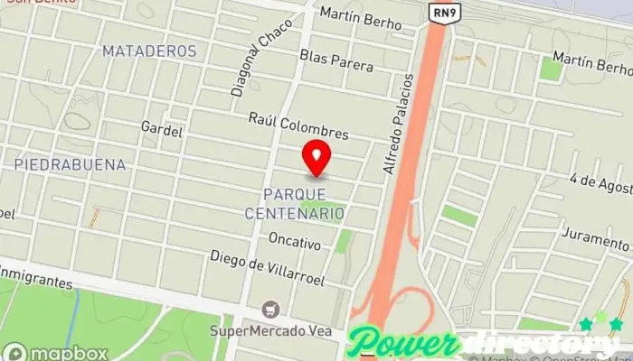 mapa de Fisio Sport Kinesiólogo en San Miguel de Tucumán