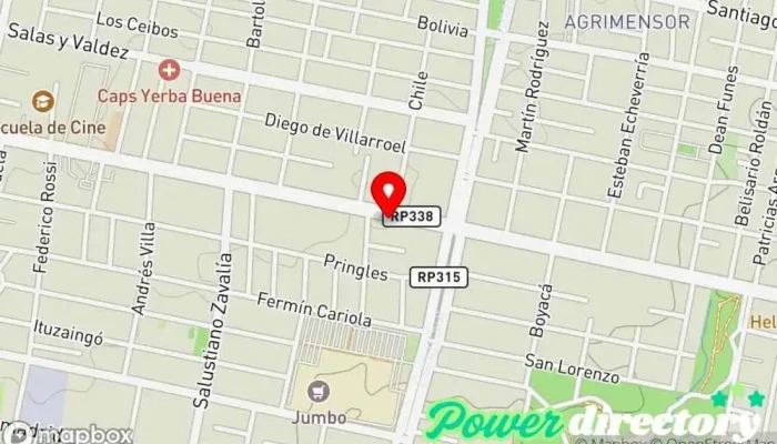 mapa de Franchelina Pastelería Boutique Pastelería en Yerba Buena