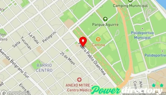 mapa de FRATELLO PANADERIA Panadería en Santiago del Estero