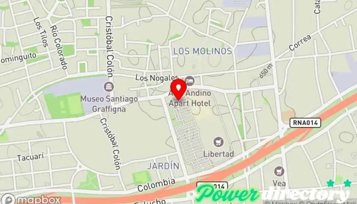 mapa de GE Compañia Financiera S.A. Banco en San Juan
