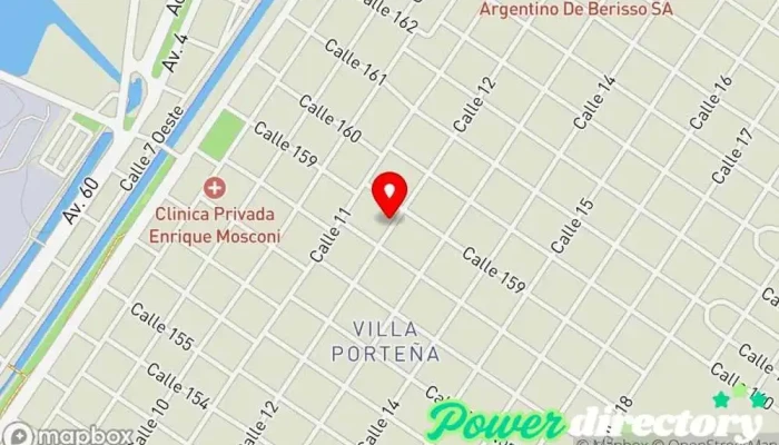 mapa de Gestoria Integral - Rapipago - Prestamos personales - ATM Institución financiera en Berisso