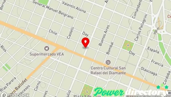 mapa de Grossa Mora Pastelería en San Rafael