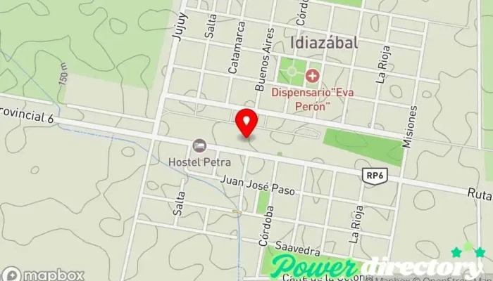 mapa de Idiazabal Quiropráctico en Idiazabal
