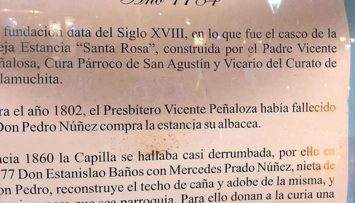 Iglesia De La Santisima Cruz De Los Milagros Puntaje - Corrientes