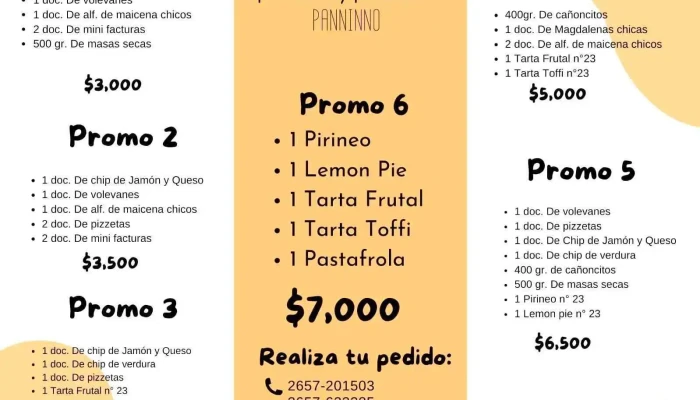 Il Panninno Panaderia Y Confiteria Carta - Villa Mercedes