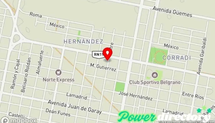 mapa de Instituto Ambar  en San Francisco