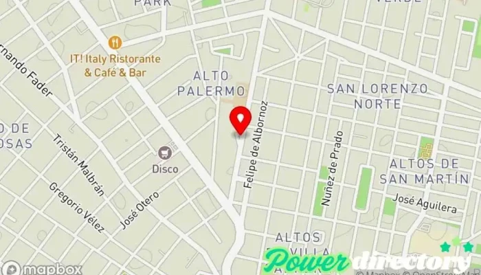 mapa de Instituto Lemburg Osteópata, Fisioterapeuta en Córdoba