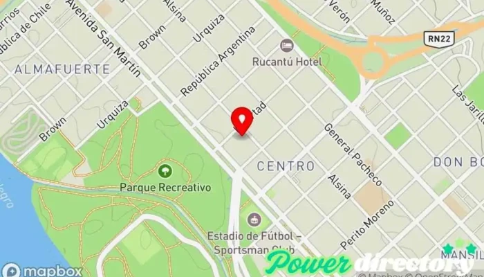 mapa de Instituto Medico Patagonico SA Hospital privado en Choele-choel