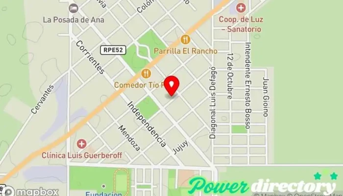 mapa de Integralis Oficina médica en Pozo del Molle