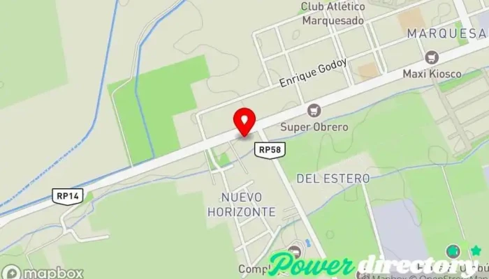 mapa de Isalú Pastelería Pastelería en Rivadavia