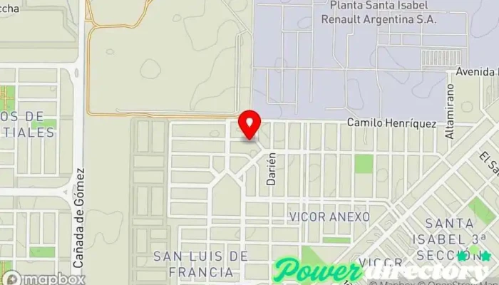 mapa de ISOMETRIA II Fisioterapeuta en Córdoba