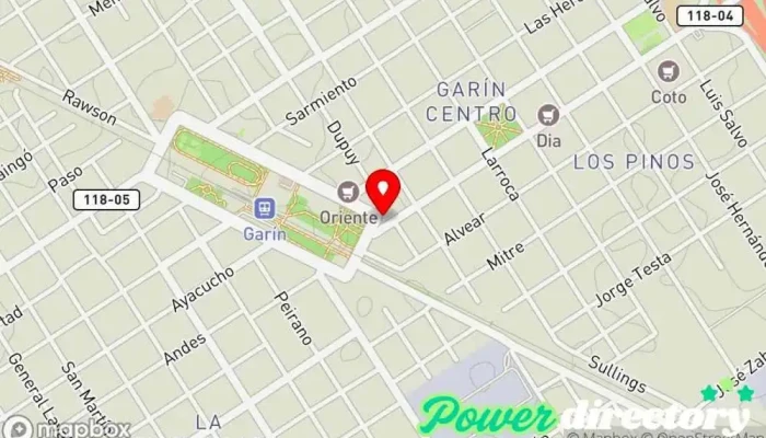mapa de Itati Panadería, Pastelería en Gran Buenos Aires