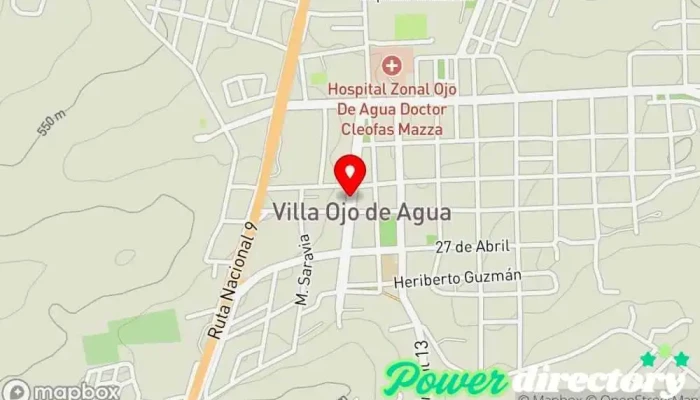 mapa de Jagger Café y Panadería Providencia Cafetería en Villa Ojo de Agua