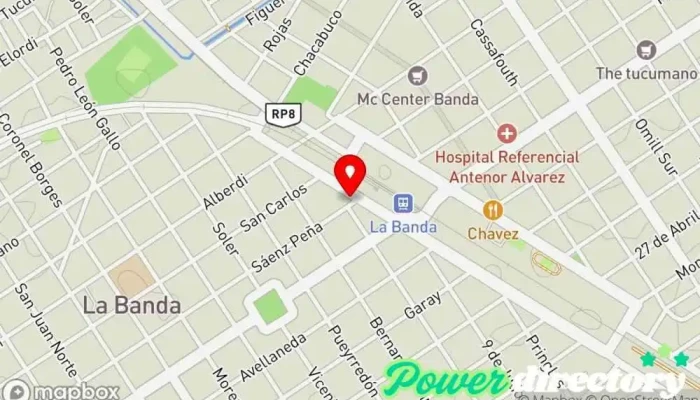 mapa de Keop's Restaurante de comida para llevar en La Banda