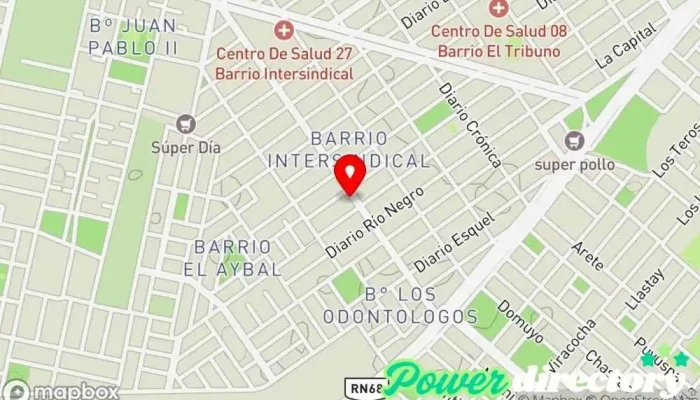 mapa de Kinektivos - Kinesiología y Fisioterapia Kinesiólogo en Salta