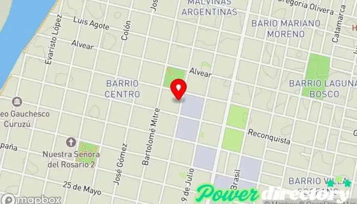 mapa de KINEMART Kinesiólogo en Goya