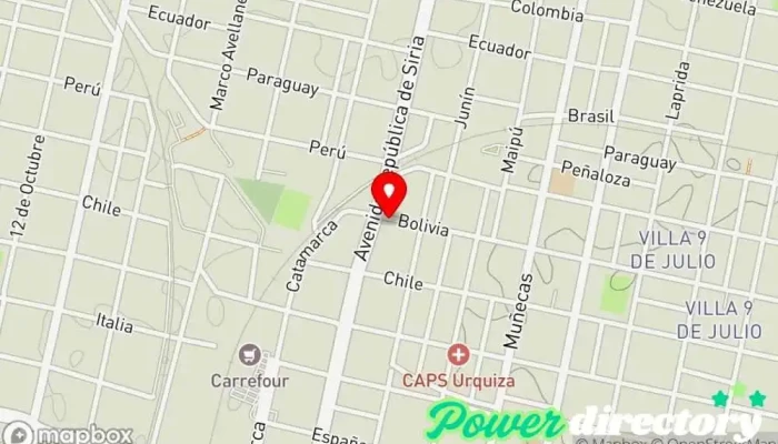 mapa de KineMax 