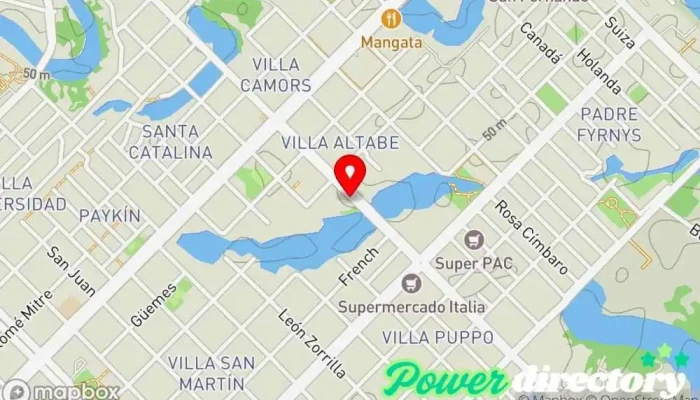 mapa de KINEMOVE Resistencia Fisioterapeuta en Resistencia