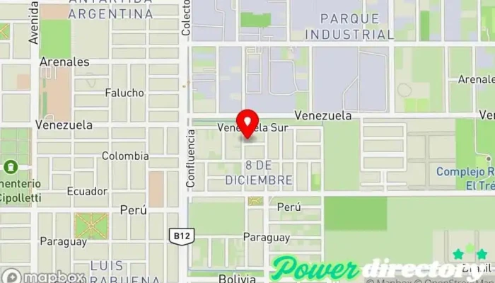 mapa de KinePilates Centro de salud y bienestar en Cipolletti