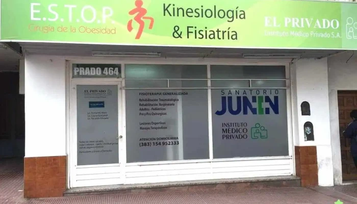 Kinesiologia y Fisiatria del Sanatorio Junin - Lic Fernando Mazo - Núñez Del Prado 464