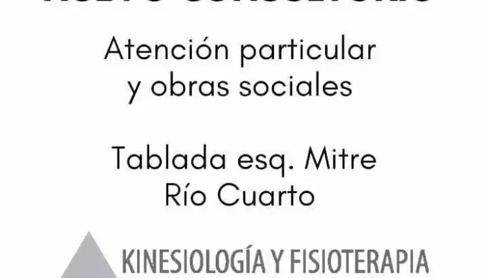 Kinesiologia Y Fisioterapia Lic Antonela Cellucci Del Propietario - Río Cuarto