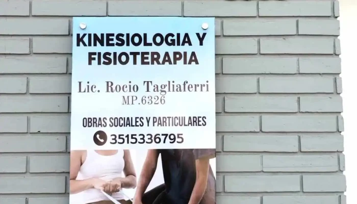 Kinesiologia Y Fisioterapia Lic Tagliaferri Rocio Mp6326 Del Propietario - Córdoba