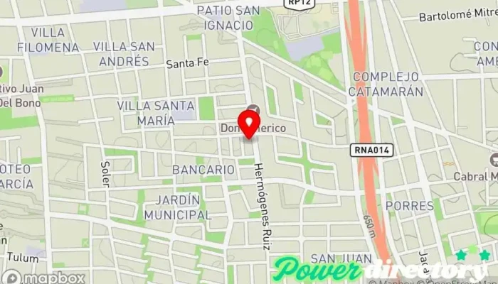 mapa de Kinesiología Y Fisioterapia Clínica de fisioterapia en San Juan