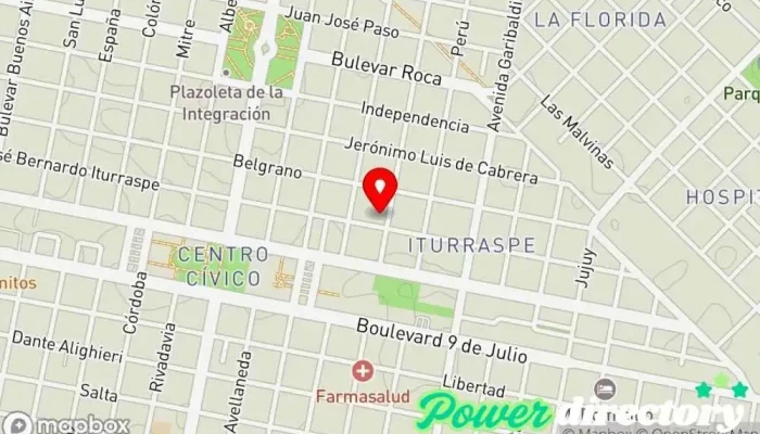 mapa de Kinesiología y Fisioterapia Fisioterapeuta en San Francisco